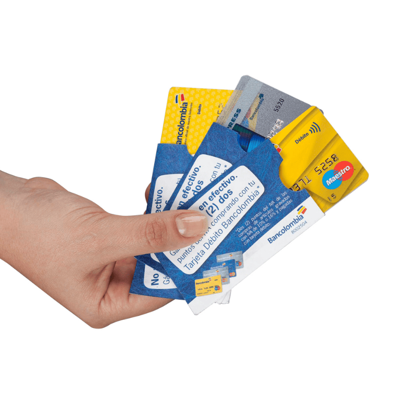 Sobres Tarjetas de Crédito