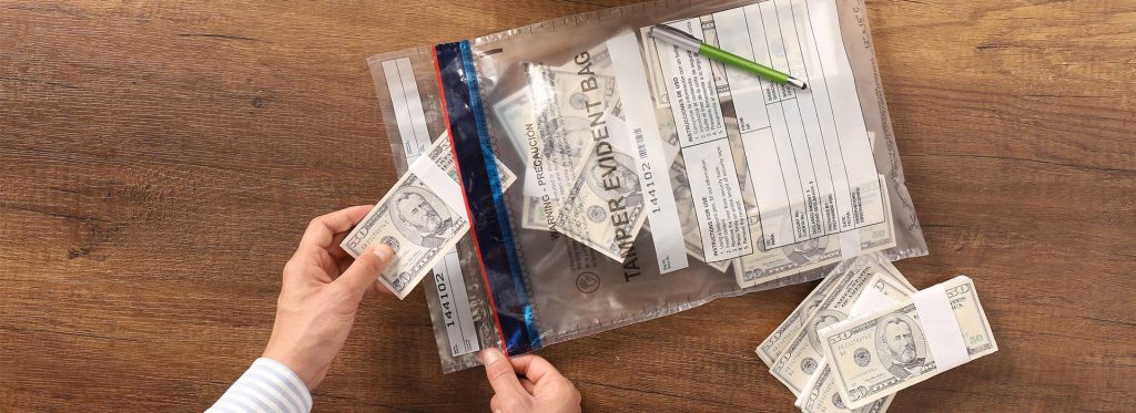 bolsa de seguridad para dinero