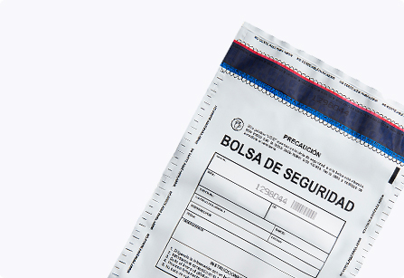 bolsa seguridad adecuada